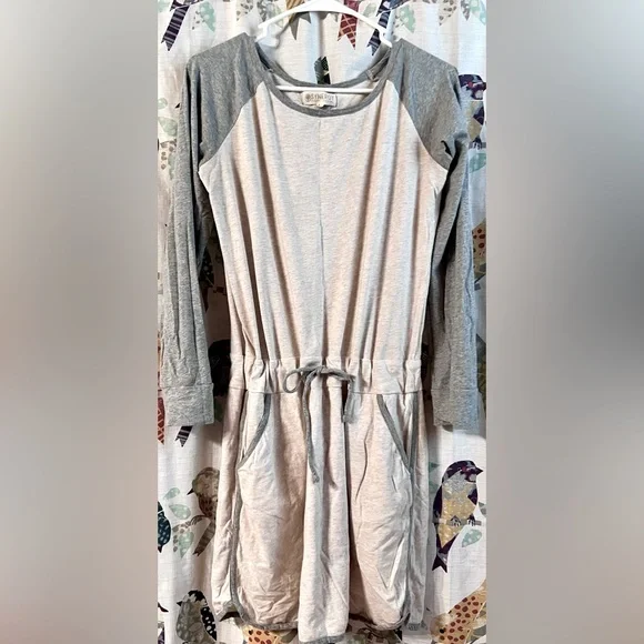 SYNERGY Long Sleeve Shirt Dress Size M - Picture 3 of 9